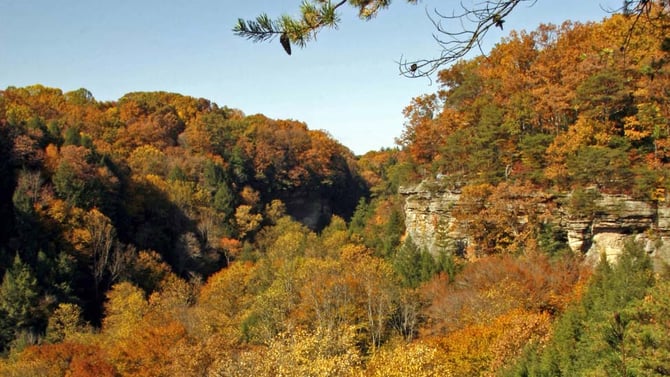 Favorite Hocking Hills Fall Foliage Driving Routes