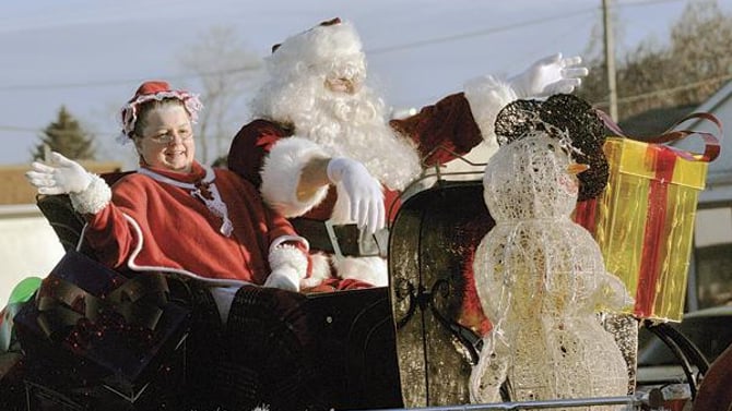Santa Claus is Coming to Hocking Hills