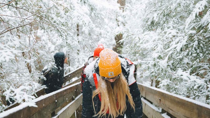 Hocking Hills Winter Getaway