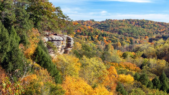 Hike the Best Fall Foliage Trails in Hocking Hills