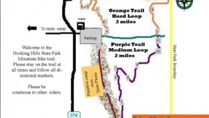 Hocking Hills Bike Trails