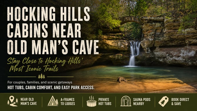 Hocking Hills Cabins Near Old Man’s Cave