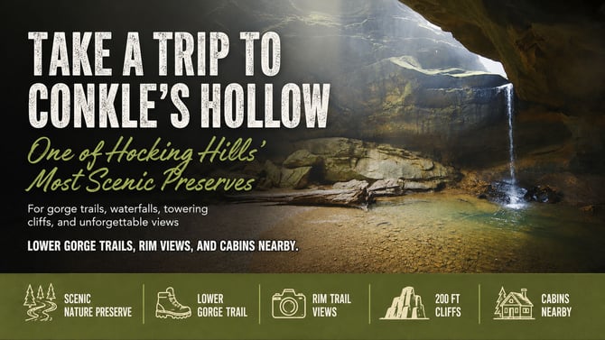 Take a Trip to Conkle’s Hollow